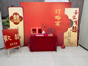 德双曼订婚背景板布置全套2026新款KT板订婚宴布置迎宾牌装饰套餐用品 【次日达】喜事连连丨送金丝绒桌布丨送名字日期贴 实拍图