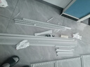 唐辑书架书柜学生家用落地置物架铁艺图书架子白色五层120*30*160 实拍图