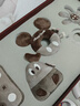 迪士尼（Disney）婴儿摇铃礼盒牙咬胶捏捏乐安抚口水巾玩偶宝宝哄睡新生儿童节礼物 实拍图