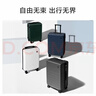京东京造无界行李箱20英寸德国科思创PC大容量轻便可登机旅行箱 石墨灰 实拍图