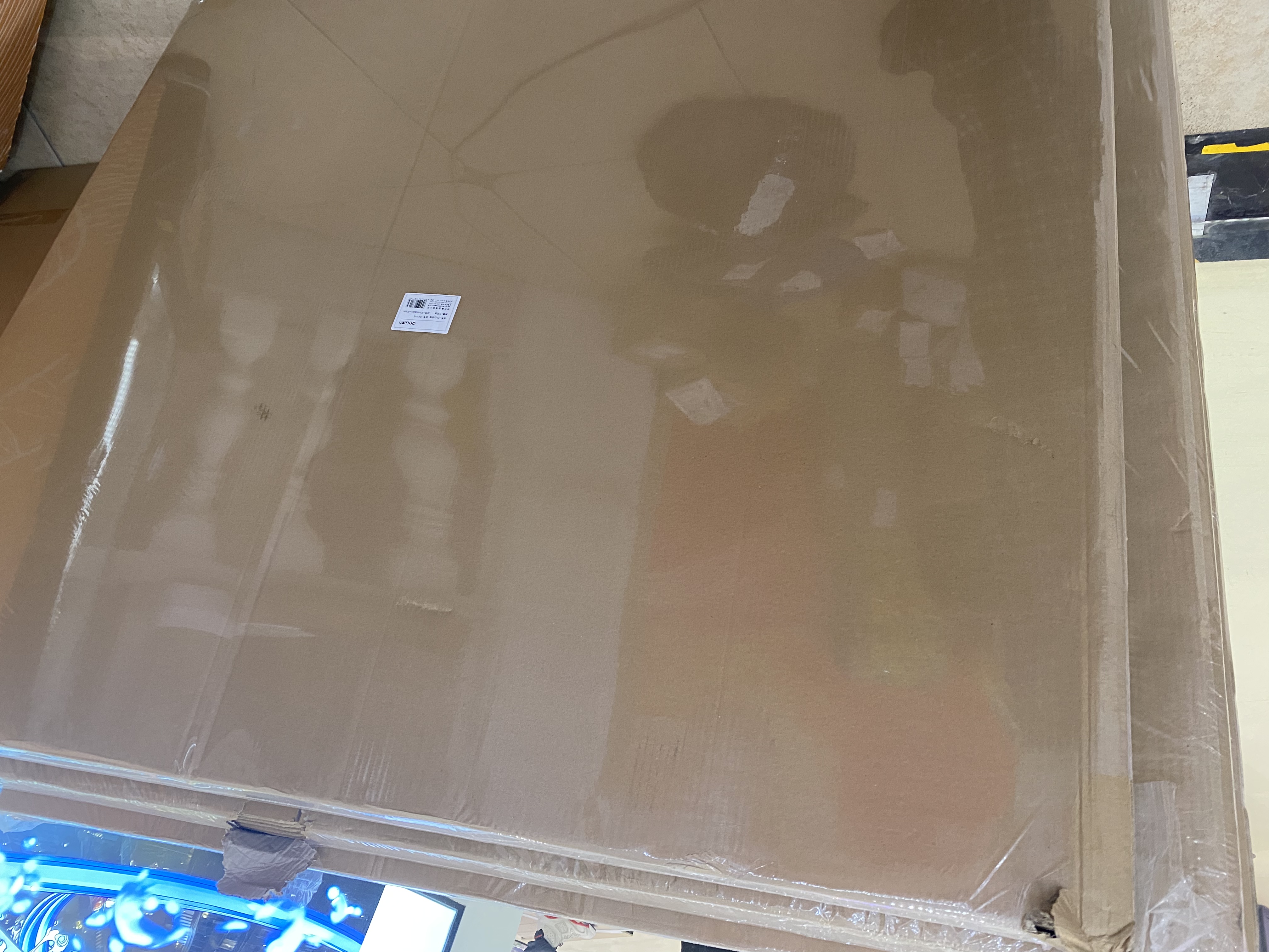 得力（deli）搬家纸箱 加厚特大号纸箱子打包箱收纳箱整理箱快递箱包装纸壳箱 80*50*60cm【有扣手-15个装】 实拍图