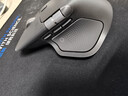 罗技（Logitech）大师系列 MX Master 4 高性能无线蓝牙鼠标  办公鼠标 静音鼠标  升级款 石墨黑 带无线接收器 实拍图