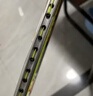 威克多（VICTOR）胜利羽毛球拍全碳素轻量高磅猎鹰白金小隼TK-HAWK 4U 穿线26磅 实拍图