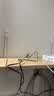欧润哲 墙上置物架一字置物架免打孔壁挂机顶盒收纳架原木色40cm单个 实拍图