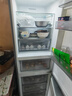 美的（Midea）271升三门冰箱灰色小型电冰箱三开门一级能效节能风冷无霜双净味家用租房MR-283WTPZE【国家补贴】 实拍图