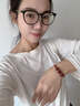 乐喵（LEMIAO）本命年银转运珠朱砂手绳男粗款手链女手工编织情侣饰品闺蜜 【红绳款】生肖马 2026 其它生肖备注 A25-209 实拍图