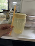 特百惠（Tupperware）吸吸罐550ml女生学生密封带吸管水杯子夏季自制饮品奶昔 奶黄色 实拍图