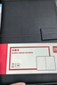 得力（deli）16K120张荔枝纹磁扣皮面本办公用品 商务记事本工作笔记本子文具 棕色3344 实拍图