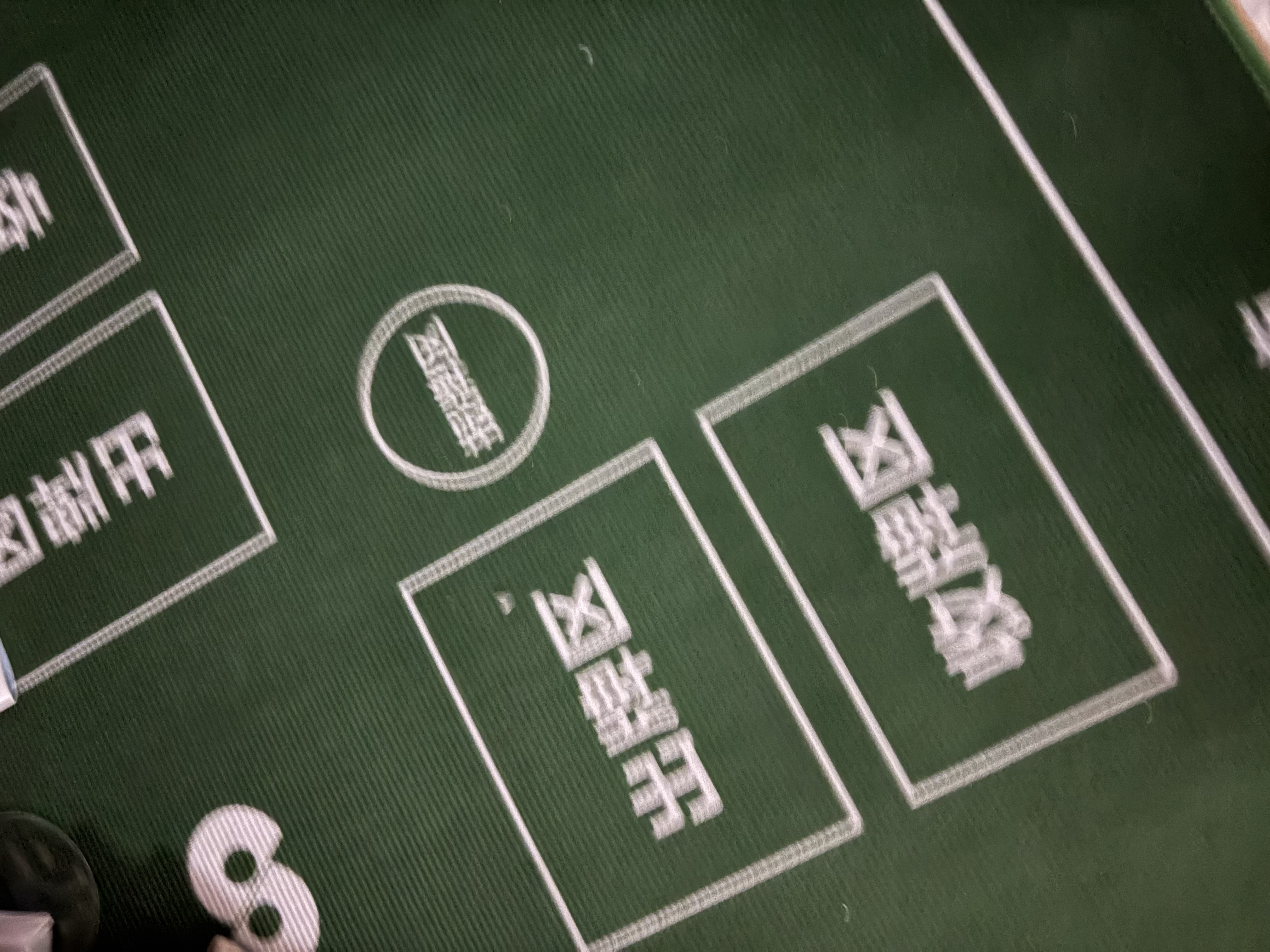 赢八掼蛋专用桌布扑克牌棋牌室比赛专用桌垫打麻将牌桌布绿色 实拍图