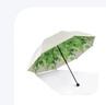 天堂伞伞双层防晒伞防紫外线太阳伞雨伞晴雨伞两用小清新遮阳伞 米色(双层树叶) 实拍图
