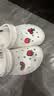 卡骆驰（CROCS）贝雅云彩女士洞洞鞋休闲鞋|208186  白色-100    37 /38(240mm)   实拍图