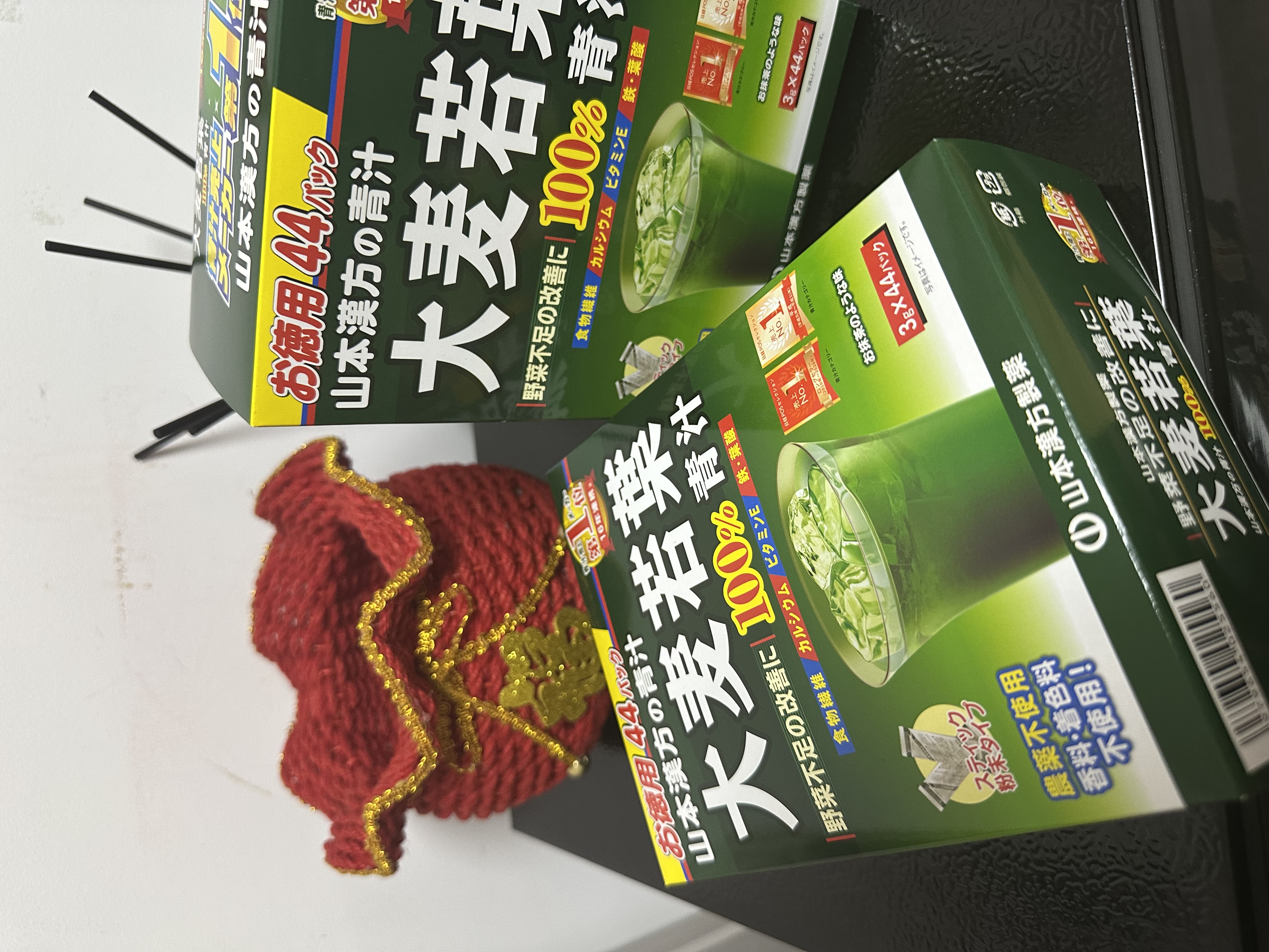 山本汉方制药株式会社日本原装进口大麦若叶青汁 果蔬膳食纤维代餐粉养生茶饮料3g*44袋 青汁1盒装 实拍图