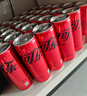 可口可乐（Coca-Cola）零度 Zero 无糖汽水 碳酸饮料 330ml*24摩登罐  实拍图