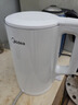 美的（Midea）【价保618】电热水壶烧水壶0涂层食品级304不锈钢自动断电双层防烫全钢无缝1.5L容量 MK-HJ1566 实拍图