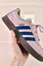 adidas「T头鞋」VL COURT 2.0复古休闲板鞋德训鞋阿迪达斯轻运动   紫色/暗藏青/乳白色 (推荐女生选小半码)   38 实拍图