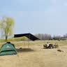 骆驼（CAMEL）天幕户外大号黑胶露营帐篷野营野餐遮阳棚防雨防晒野外露营 B011A 实拍图