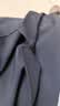 罗蒙（ROMON）凉感防晒华夫格西服男2025春夏新款冰丝无痕高弹单西西装外套男 深海青【冰丝薄款】 L (175) （建议125-145斤） 实拍图