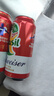 百威啤酒TOP淡色拉格450ml*18听整箱装京东自营新老包装混发踏春送礼 实拍图
