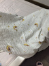 全棉时代儿童浴巾纯棉透气纱布浴巾新生婴儿宝宝洗澡大毛巾 快乐熊猫115cm 实拍图