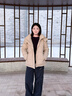 波司登冬羽绒服女士修身短款休闲加厚脱卸帽立领休闲百搭外套 晒单实拍图