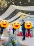 罗蒙（ROMON）西服套装男士小西装外套职业正装修身休闲伴郎服 藏青色XL 实拍图