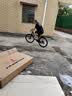 凤凰上海凤凰山地车自行车男士女式学生成人变速宽胎越野公路赛单车 【钢架/全套竞速轴承】条轮消黑 26寸27速【建议身高158-188cm】 实拍图