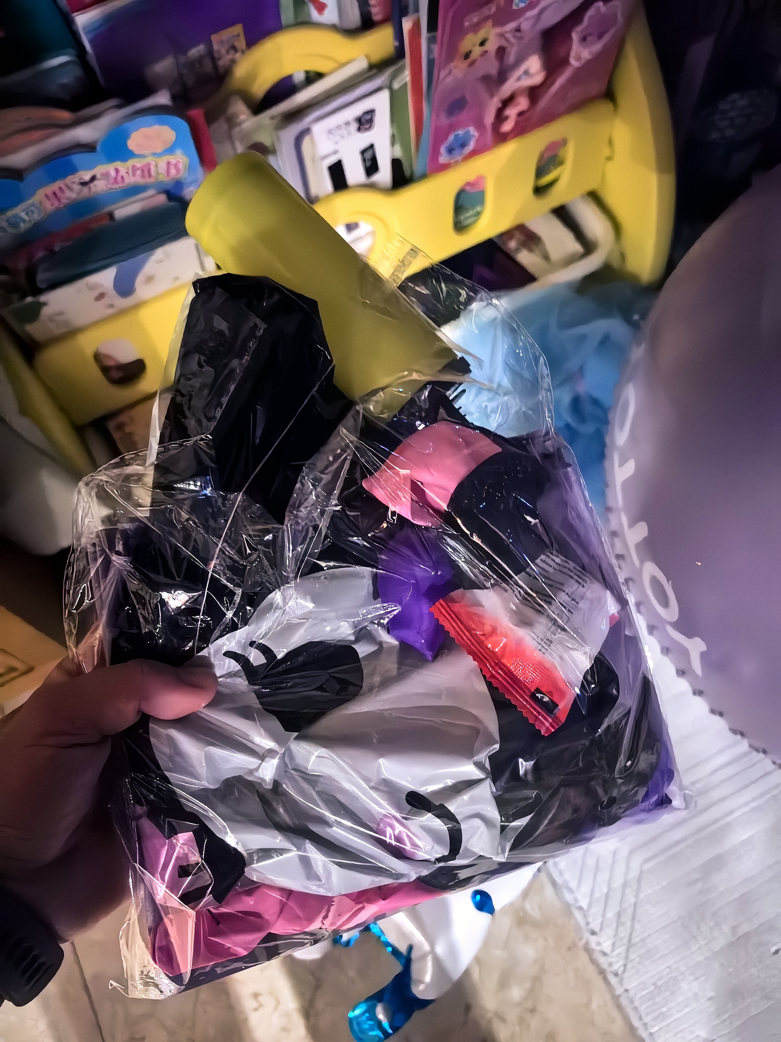 酷依宝库洛米生日场景布置快乐仪式感小女孩周岁儿童挂布气球条幅装饰 实拍图