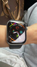 Apple/苹果 Watch S11 智能手表GPS+蜂窝款42毫米深空灰色铝金属表壳黑色运动型表带S/M MF954CH/B 实拍图