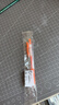 斑马牌（ZEBRA）JJ15 按动中性笔 签字笔 0.5mm子弹头啫喱笔水笔 学生彩色手账笔 红橙色 实拍图