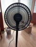 美的（Midea）【超级单品】七叶轻音立式电风扇家用柔风落地扇台式桌面小型风扇大风量节能摇头宿舍电扇 SAF30AB 实拍图
