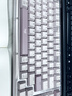 罗技（Logitech）ALTO KEYS K98S 琥珀系列 AI客制化无线机械键盘 热插拔大理石轴 静音轴 粉色 98键 实拍图