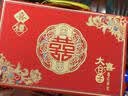 June bride加厚彩礼箱礼金箱结婚用品定亲订婚聘礼提亲彩礼盒红色钱箱6-12万 实拍图