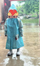 Kocotreekk树儿童雨衣宝宝男童女小学生小童雨披幼儿园雨具分体斗篷式 实拍图