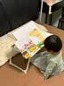 木双福可折叠儿童阅读架床上小桌子学习写字书桌升降小桌板电脑桌飘窗桌 实拍图