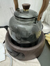 全度玻璃提梁壶家用小型电陶炉煮茶器烧水壶大容量保温玻璃茶壶 提梁壶（烟灰色）+康米电陶 实拍图