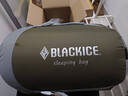 黑冰（BLACKICE）新标准【彩蝶系列鸭绒信封式羽绒睡袋】户外露营防风成人睡袋 彩蝶1000(新标准)/米色拼卡其 实拍图