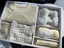 babycare新生儿见面礼盒衣服婴儿礼物初生宝宝用品大全 晴川蓝 59cm 实拍图