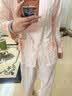 莫代尔云朵棉睡衣女春夏季长袖开衫2026新款可爱公主风家居服套装可外穿 淡粉-开衫-36115【柔软云朵棉  亲肤透气】 M 【推荐80-100斤】 实拍图