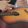 维卡斯（WEIKASI）民谣吉他初学者木吉他单板新手入门练习琴guitar吉它学生男女乐器 38英寸日落色+礼包【初学推荐】 实拍图