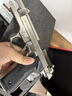 新款高端AQK-1911黄河玩具发射器CS装备手炝快拆空挂玩具收藏模型 高定AQK92F (钨钢色) 标配 实拍图