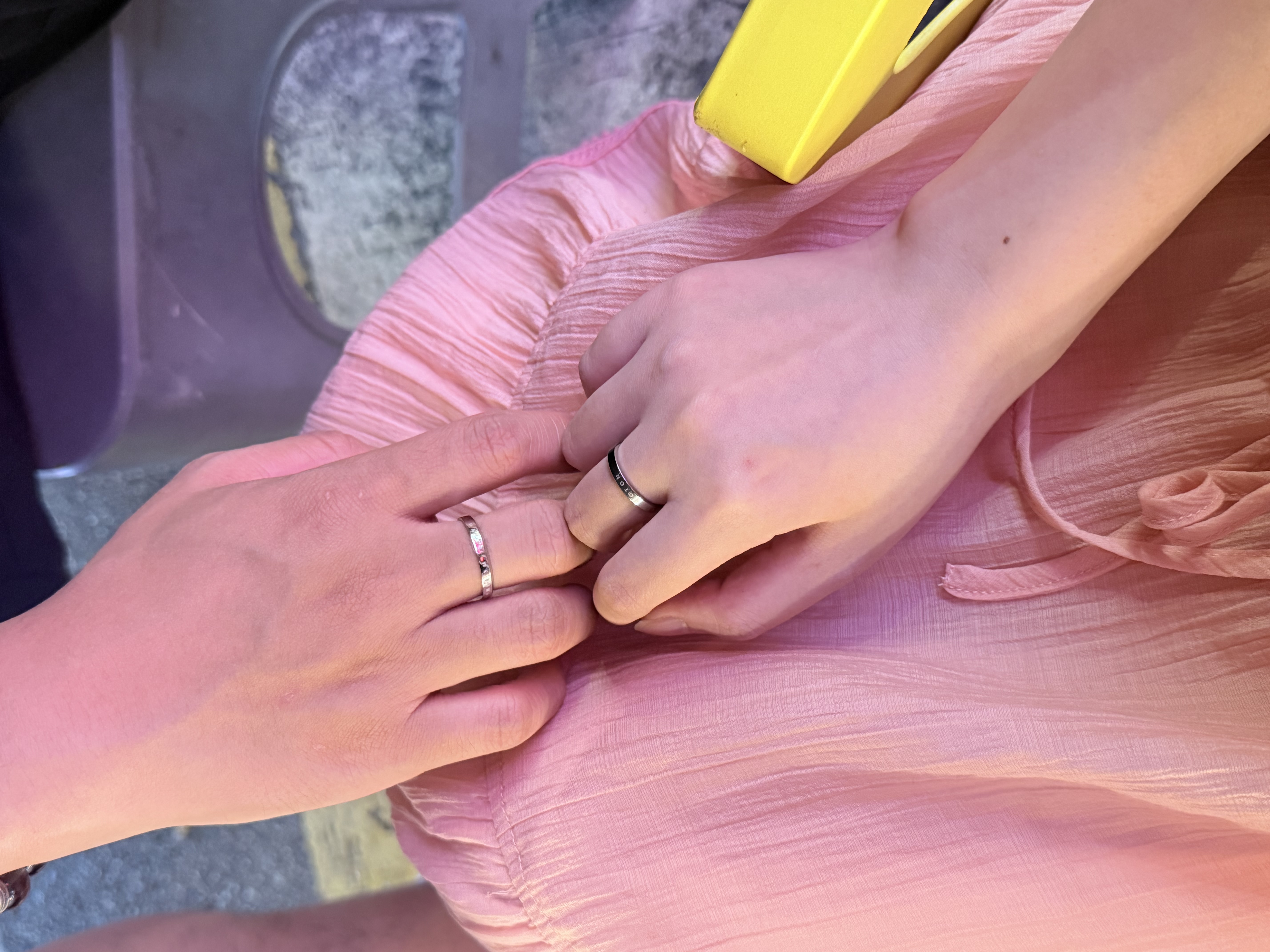 丹尼尔惠灵顿（DanielWellington）dw情侣对戒时尚经典系列情侣戒指生日礼物送女友送男友 月光银一对【码数备注】 * 实拍图