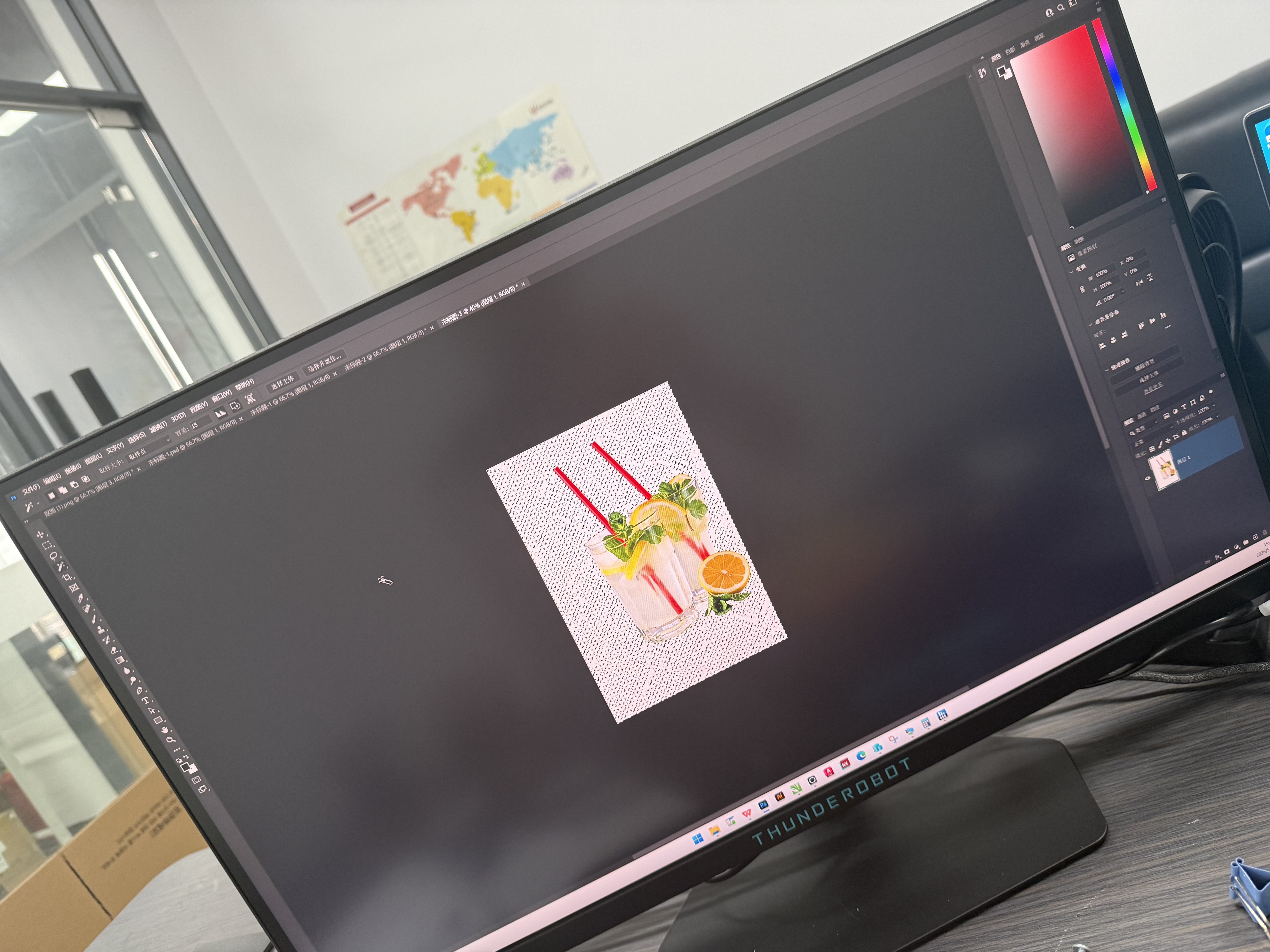 雷神27英寸4K160Hz双模320Hz Fast IPS硬件低蓝光400nit游戏电竞养虾OpenClaw专用显示器JU27F160L 实拍图