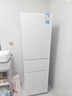 美的（Midea）219L三门冰箱白色租房家用客厅小型冰箱中门软冷冻节能省电低音MR-230TE  实拍图