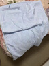 南极人（Nanjiren）老式全棉毛巾被纯棉毛毯夏季毯子单人毛巾被1.5米x2米家用午睡毯 欧雅蓝色-100%纯棉毛巾被 150x200cm【亲肤透气】 实拍图