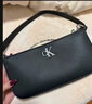 Calvin Klein【520礼物】腋下包休闲通勤包包字母拉链CK女包单肩法棍包 晒单实拍图
