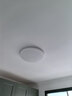 欧普照明（OPPLE）全光谱护眼吸顶灯卧室灯智能LED照明灯具简约现代快装圆形 实拍图