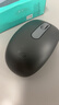 罗技（Logitech）M196 无线蓝牙鼠标 办公鼠标 笔记本商务办公家用 小巧便携 对称手型 石墨灰 实拍图