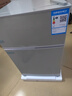 新飞冰箱小型租房用 一级能效冷 藏冷冻两用1-2人家用小冰箱 出租房双门电冰箱办公室两门 26年升级 38A一级能效【保温升级】银色 实拍图
