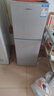 新飞冰箱小型租房用 一级能效冷 藏冷冻两用1-2人家用小冰箱 出租房双门电冰箱办公室两门 26年旗舰 90A一级能效【旗舰升级】银 实拍图