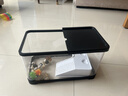 阔庭乌龟缸生态缸宠物饲养箱透明爬宠专用黑色款 实拍图